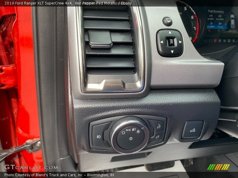 Hot Pepper Red Metallic / Ebony 2019 Ford Ranger XLT SuperCrew 4x4