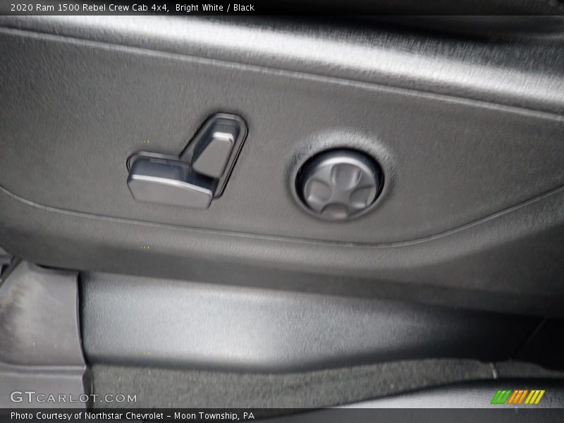 Bright White / Black 2020 Ram 1500 Rebel Crew Cab 4x4