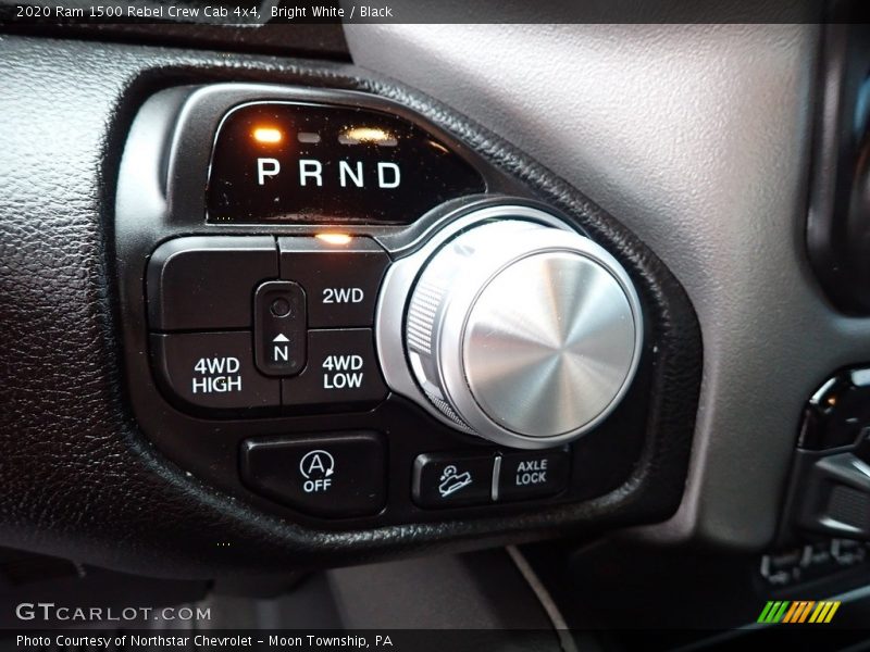 Bright White / Black 2020 Ram 1500 Rebel Crew Cab 4x4