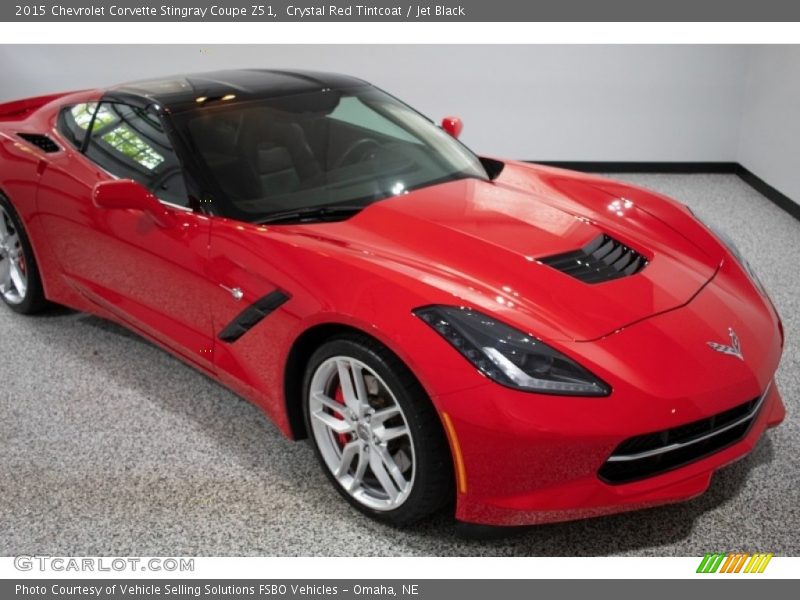 Crystal Red Tintcoat / Jet Black 2015 Chevrolet Corvette Stingray Coupe Z51