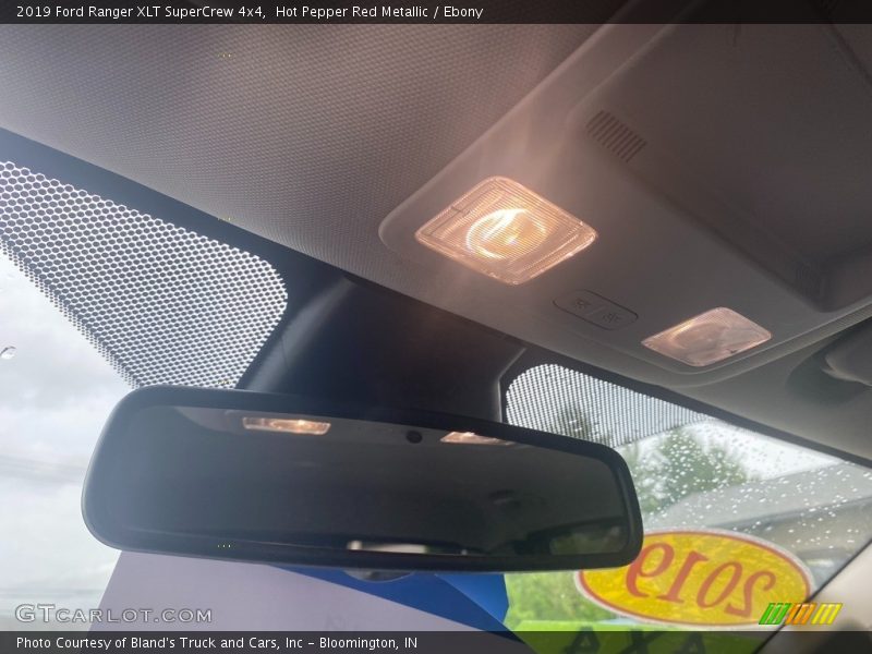 Hot Pepper Red Metallic / Ebony 2019 Ford Ranger XLT SuperCrew 4x4