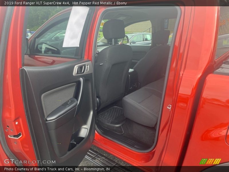 Hot Pepper Red Metallic / Ebony 2019 Ford Ranger XLT SuperCrew 4x4
