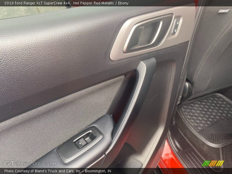 Hot Pepper Red Metallic / Ebony 2019 Ford Ranger XLT SuperCrew 4x4