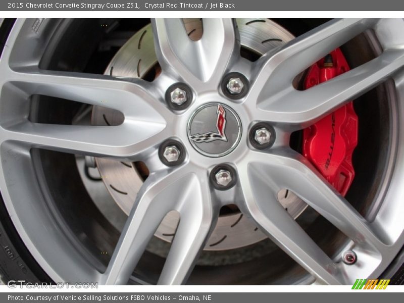 Crystal Red Tintcoat / Jet Black 2015 Chevrolet Corvette Stingray Coupe Z51