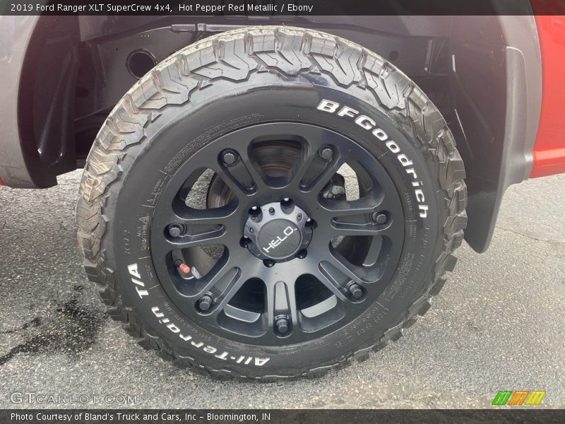 Hot Pepper Red Metallic / Ebony 2019 Ford Ranger XLT SuperCrew 4x4