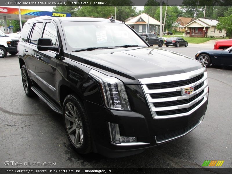 Black Raven / Jet Black 2015 Cadillac Escalade Luxury 4WD