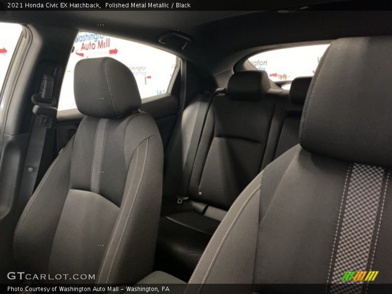 Polished Metal Metallic / Black 2021 Honda Civic EX Hatchback