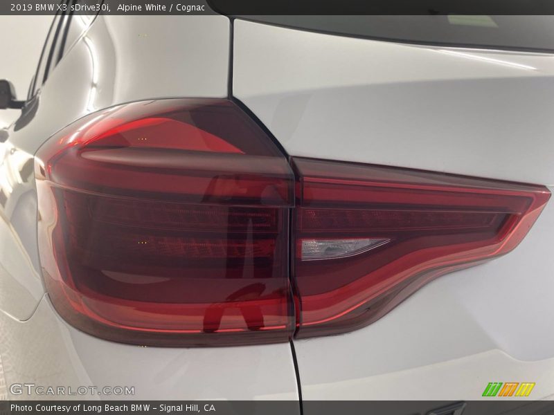 Alpine White / Cognac 2019 BMW X3 sDrive30i