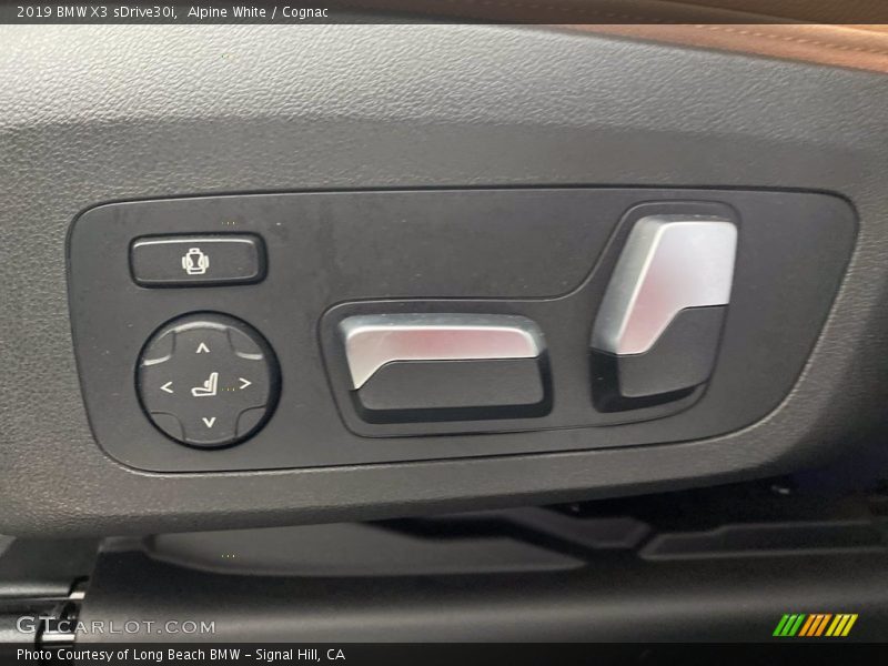 Alpine White / Cognac 2019 BMW X3 sDrive30i