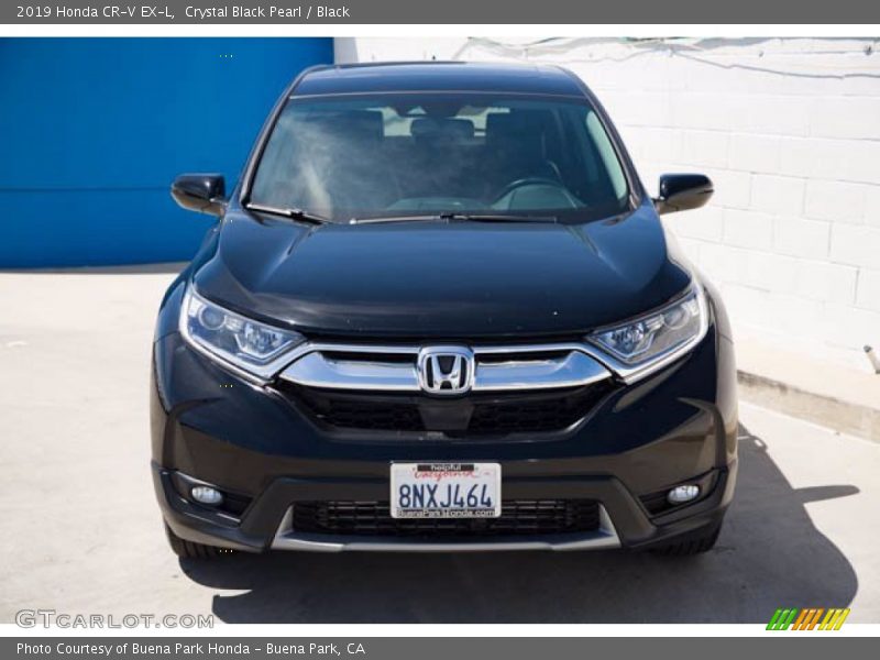 Crystal Black Pearl / Black 2019 Honda CR-V EX-L