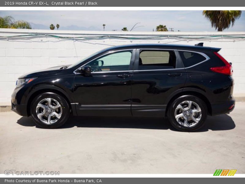 Crystal Black Pearl / Black 2019 Honda CR-V EX-L