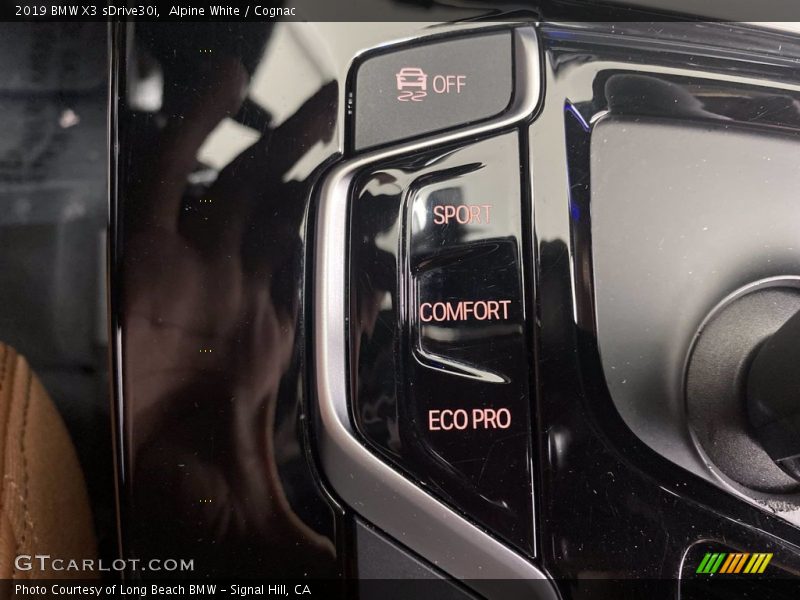 Alpine White / Cognac 2019 BMW X3 sDrive30i