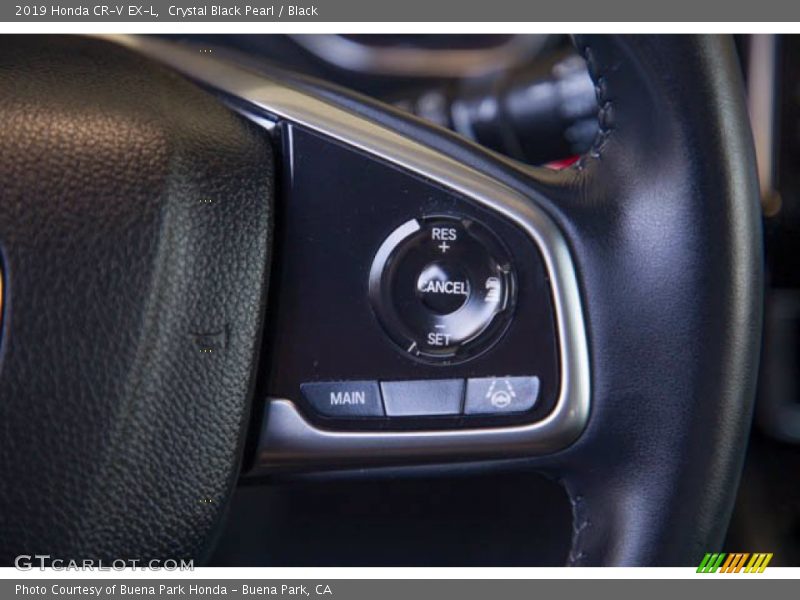 Crystal Black Pearl / Black 2019 Honda CR-V EX-L
