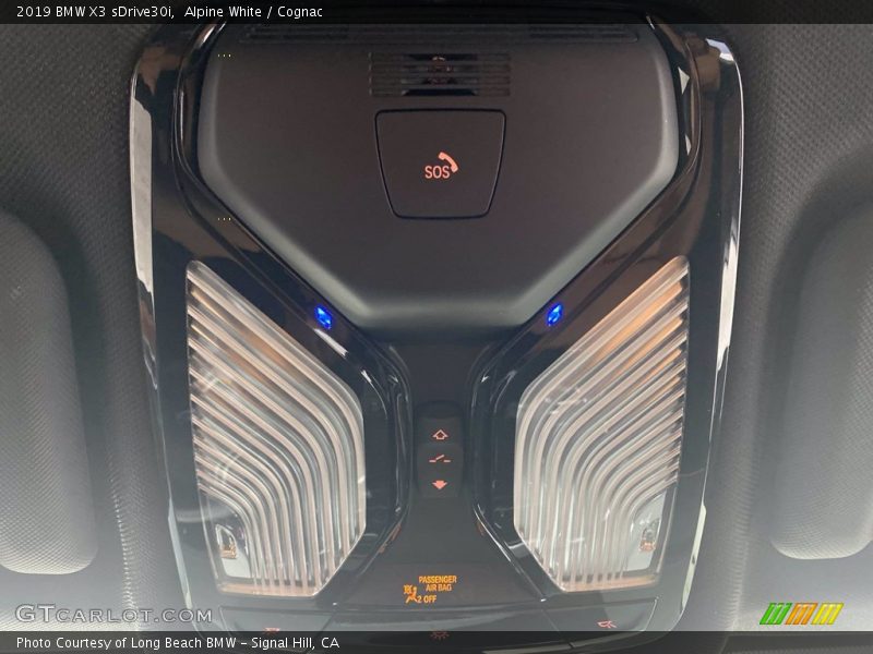 Alpine White / Cognac 2019 BMW X3 sDrive30i
