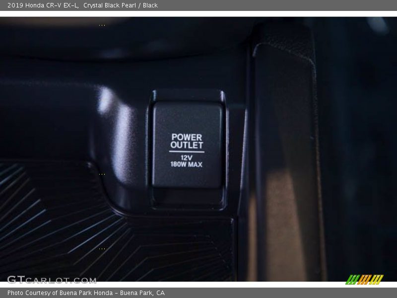 Crystal Black Pearl / Black 2019 Honda CR-V EX-L