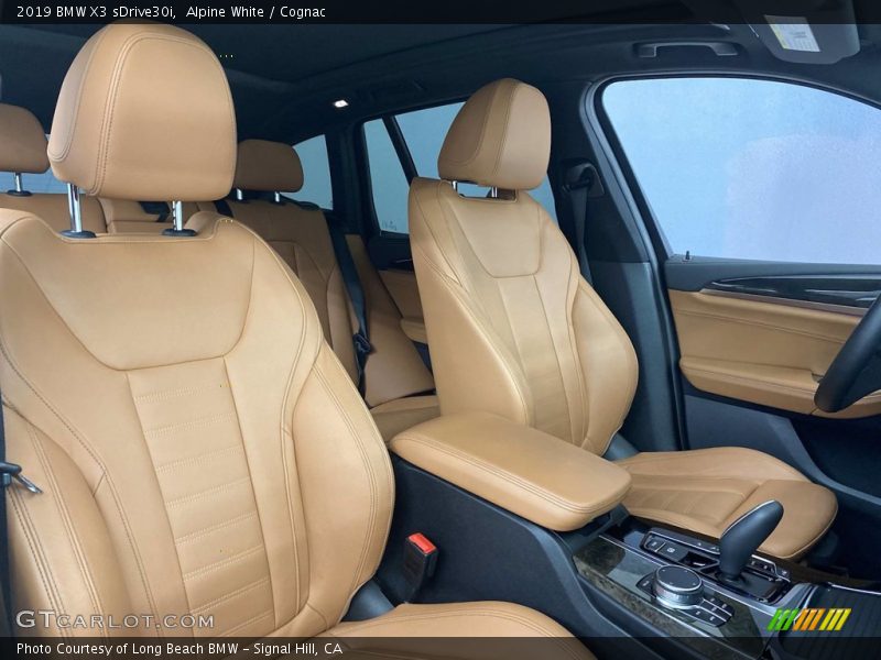 Alpine White / Cognac 2019 BMW X3 sDrive30i