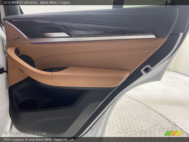 Alpine White / Cognac 2019 BMW X3 sDrive30i