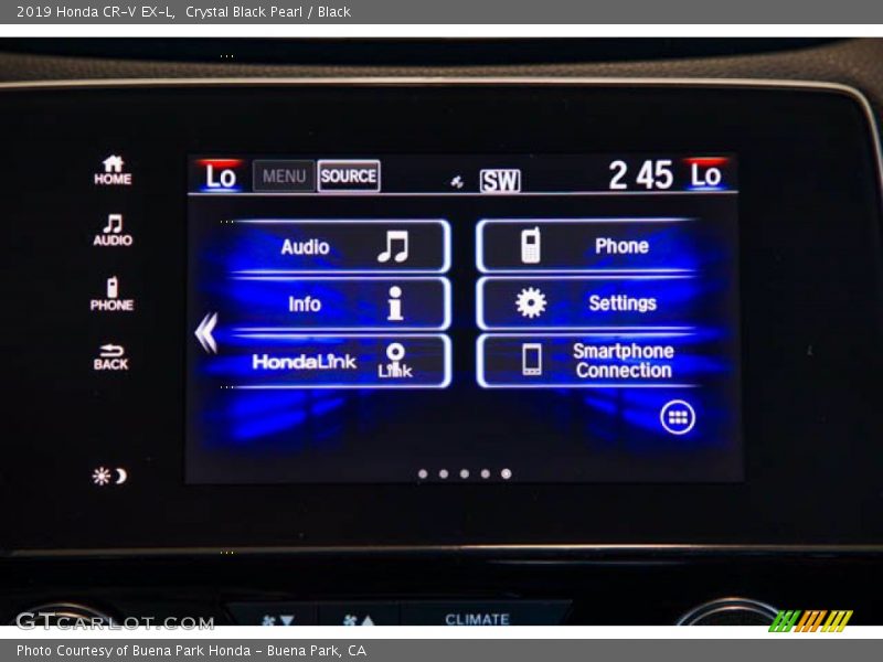 Crystal Black Pearl / Black 2019 Honda CR-V EX-L