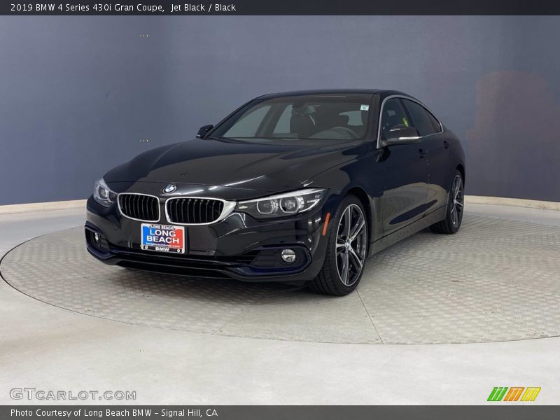 Jet Black / Black 2019 BMW 4 Series 430i Gran Coupe