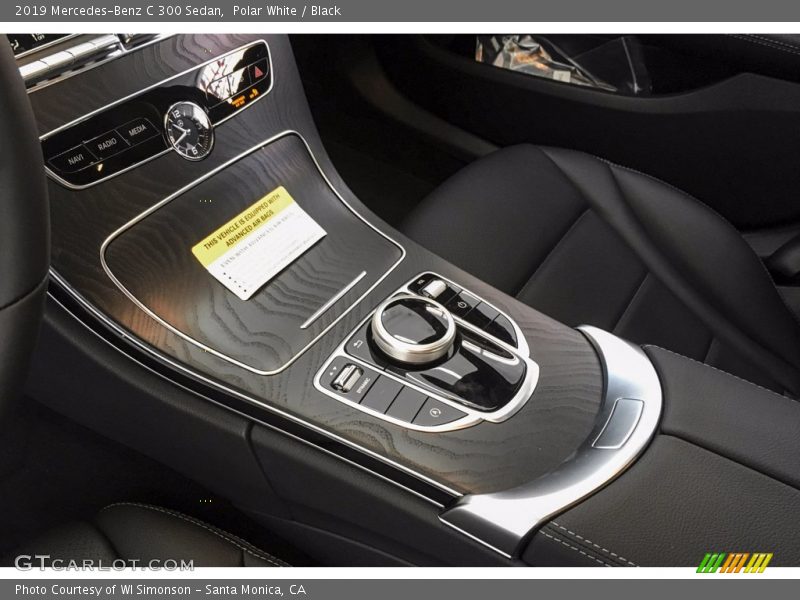 Polar White / Black 2019 Mercedes-Benz C 300 Sedan