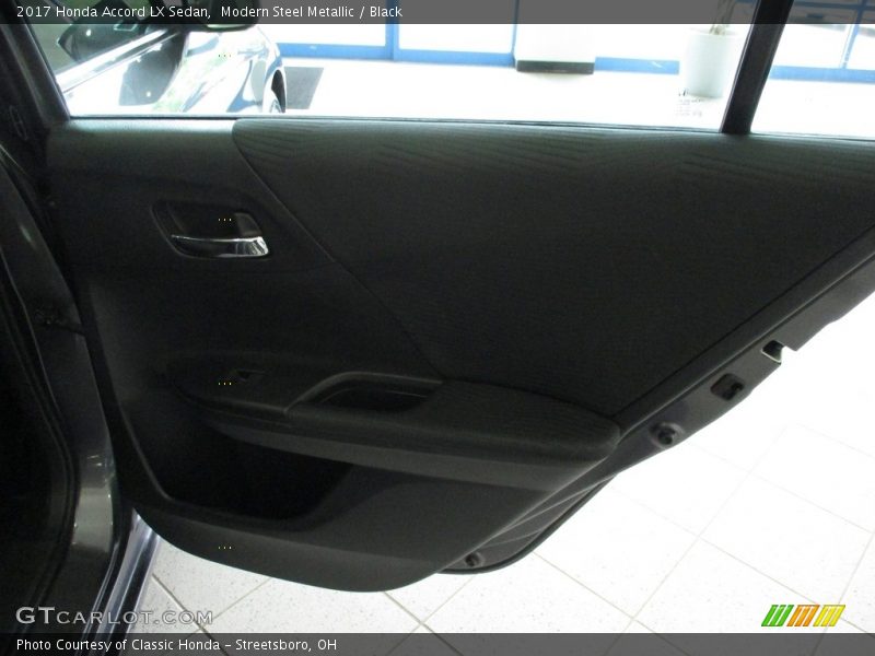 Modern Steel Metallic / Black 2017 Honda Accord LX Sedan
