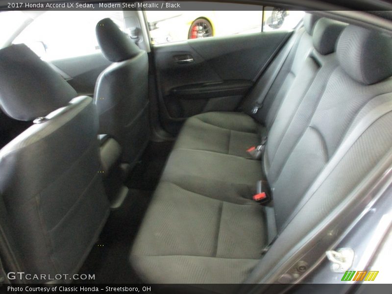Modern Steel Metallic / Black 2017 Honda Accord LX Sedan