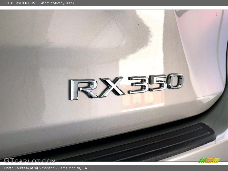  2018 RX 350 Logo
