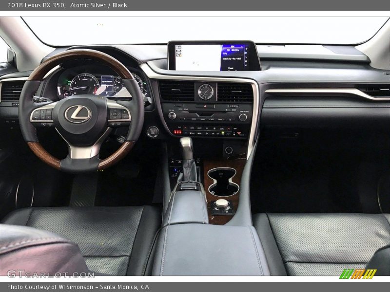 Dashboard of 2018 RX 350