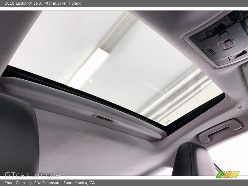 Sunroof of 2018 RX 350