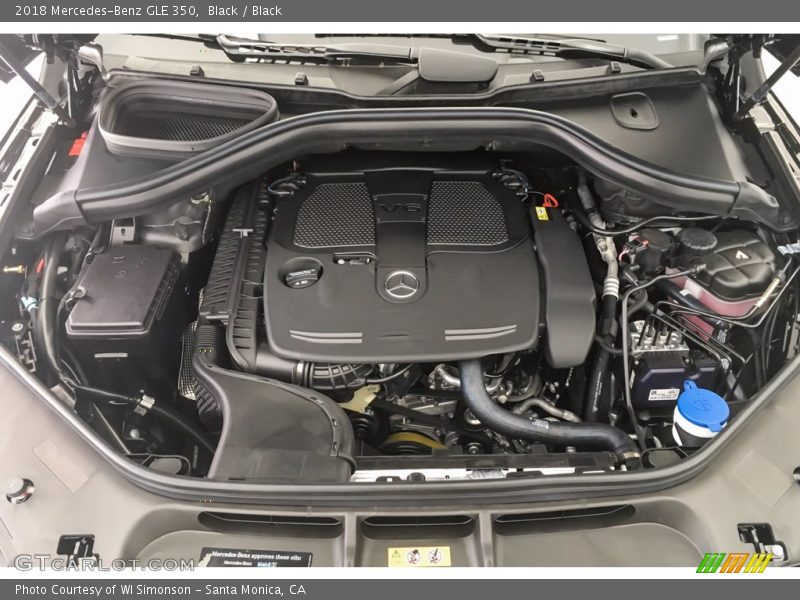 Black / Black 2018 Mercedes-Benz GLE 350