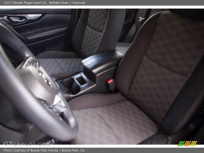 Brilliant Silver / Charcoal 2017 Nissan Rogue Sport SV