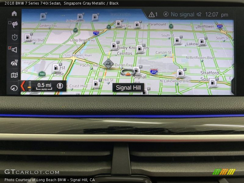 Navigation of 2018 7 Series 740i Sedan