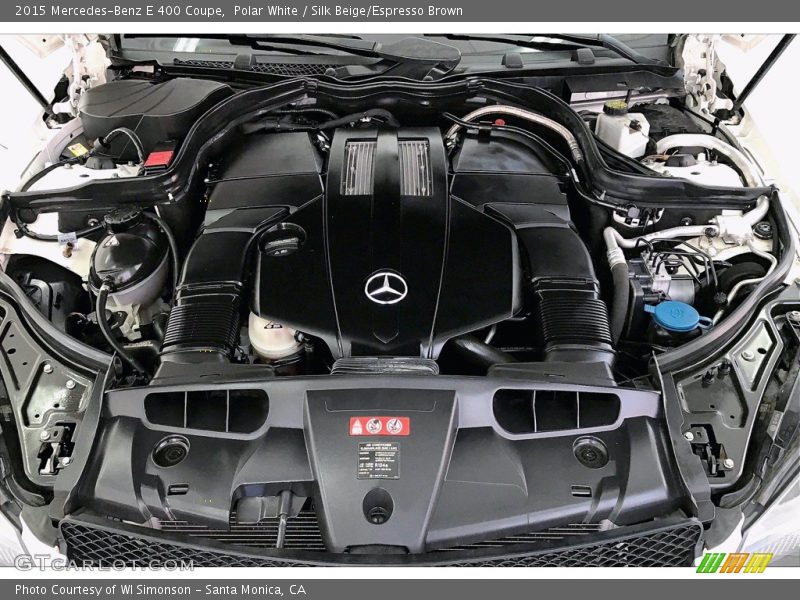  2015 E 400 Coupe Engine - 3.0 Liter DI biturbo DOHC 24-Valve VVT V6