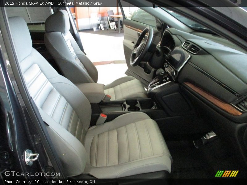 Gunmetal Metallic / Gray 2019 Honda CR-V EX AWD