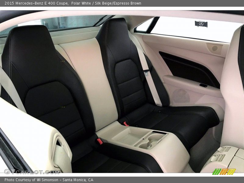 Rear Seat of 2015 E 400 Coupe