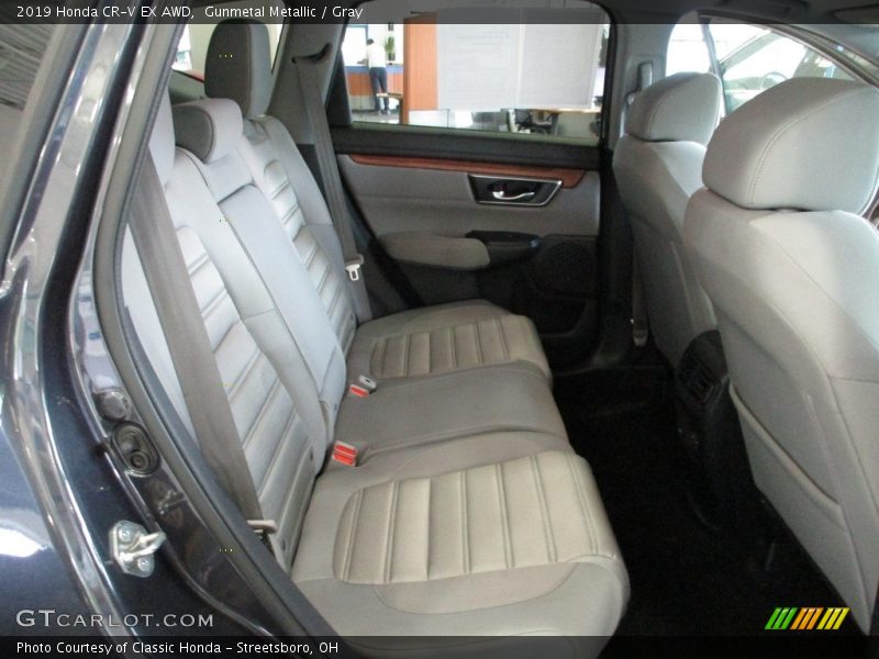 Gunmetal Metallic / Gray 2019 Honda CR-V EX AWD