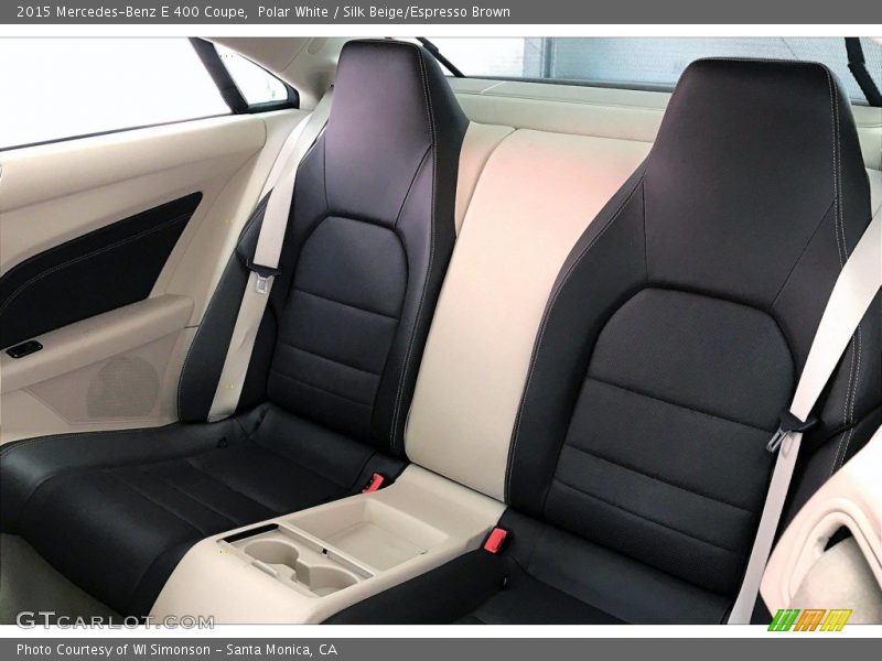 Rear Seat of 2015 E 400 Coupe