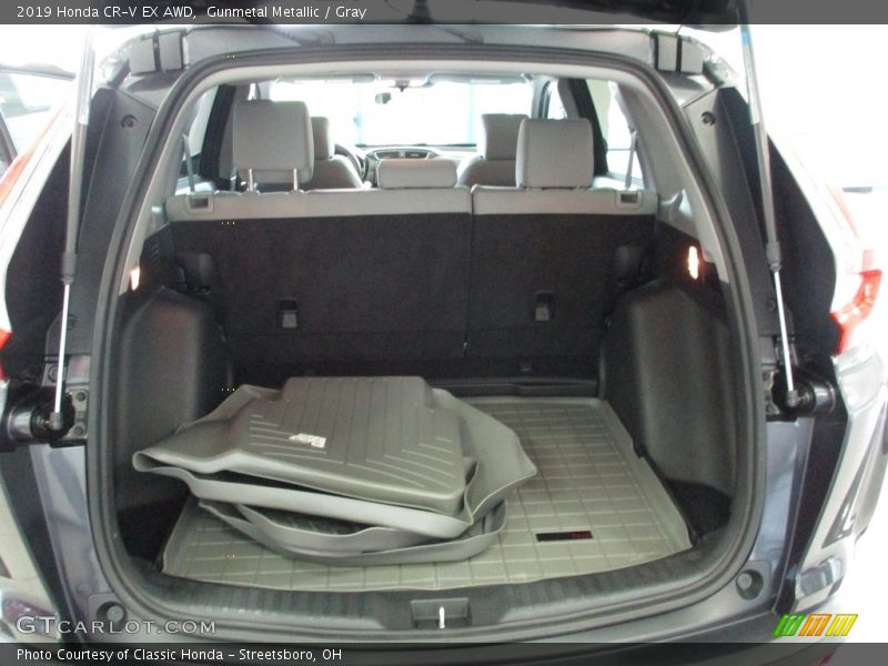 Gunmetal Metallic / Gray 2019 Honda CR-V EX AWD