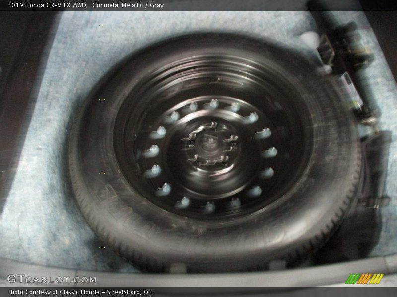 Gunmetal Metallic / Gray 2019 Honda CR-V EX AWD