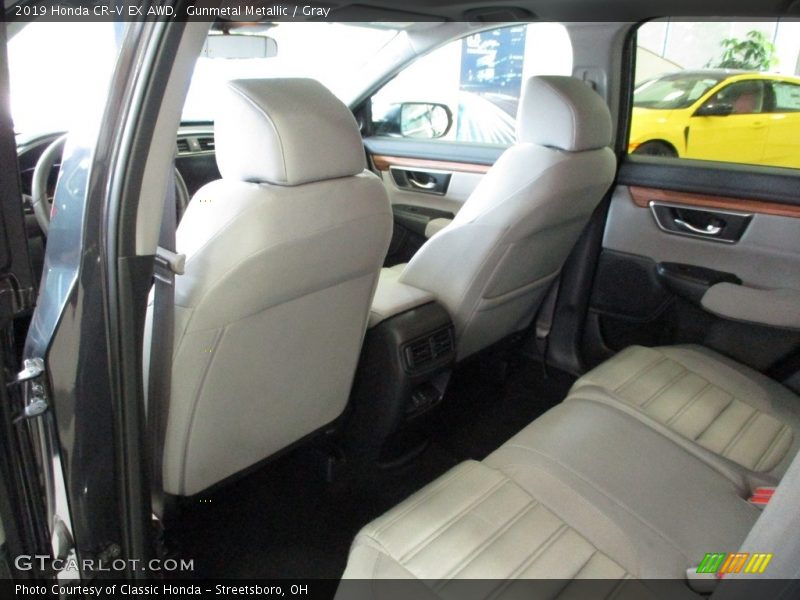 Gunmetal Metallic / Gray 2019 Honda CR-V EX AWD
