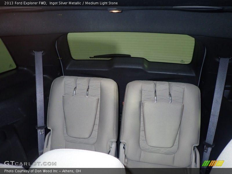 Ingot Silver Metallic / Medium Light Stone 2013 Ford Explorer FWD