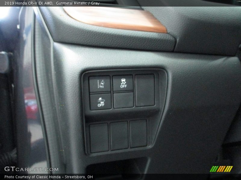 Gunmetal Metallic / Gray 2019 Honda CR-V EX AWD