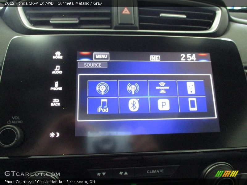 Gunmetal Metallic / Gray 2019 Honda CR-V EX AWD