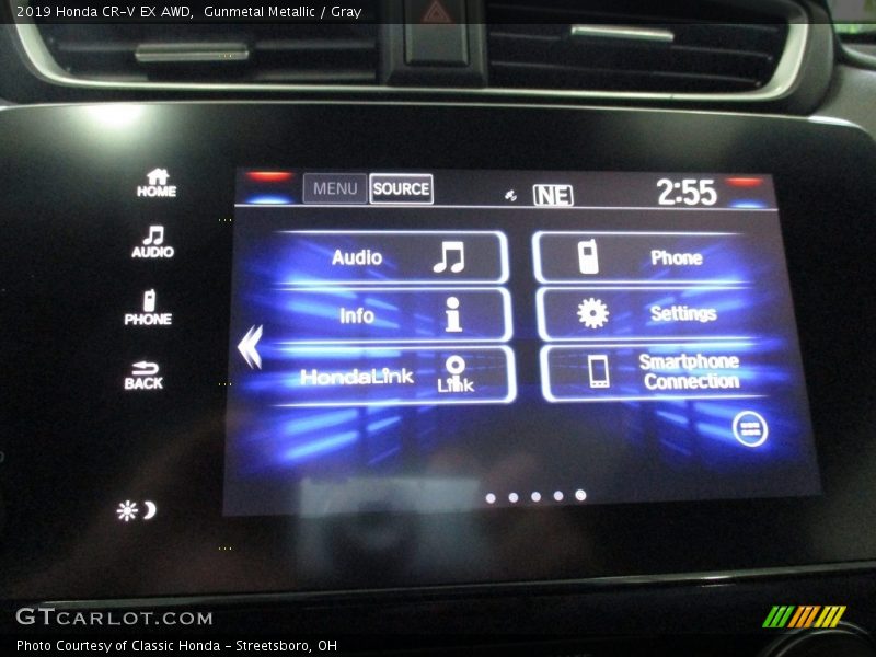 Gunmetal Metallic / Gray 2019 Honda CR-V EX AWD