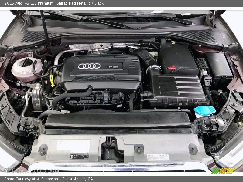  2015 A3 1.8 Premium Engine - 1.8 Liter Turbocharged/TFSI DOHC 16-Valve VVT 4 Cylinder