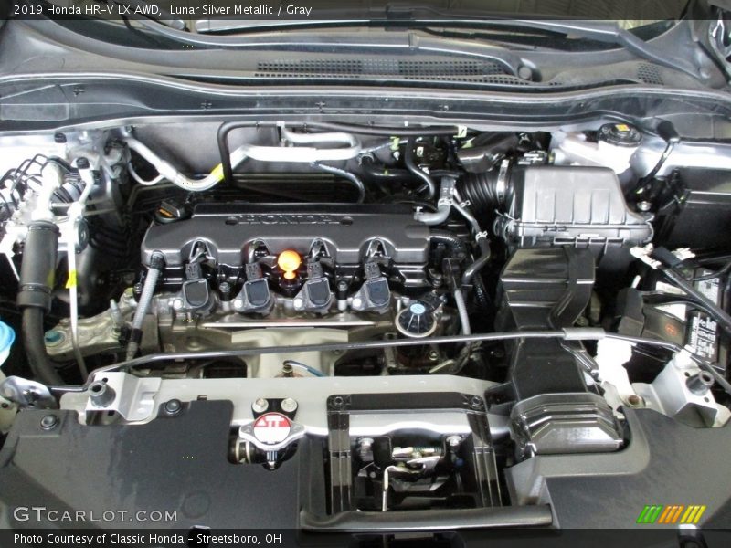 Lunar Silver Metallic / Gray 2019 Honda HR-V LX AWD