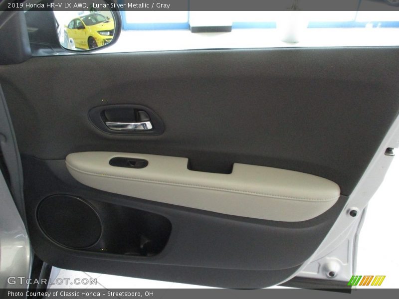 Lunar Silver Metallic / Gray 2019 Honda HR-V LX AWD