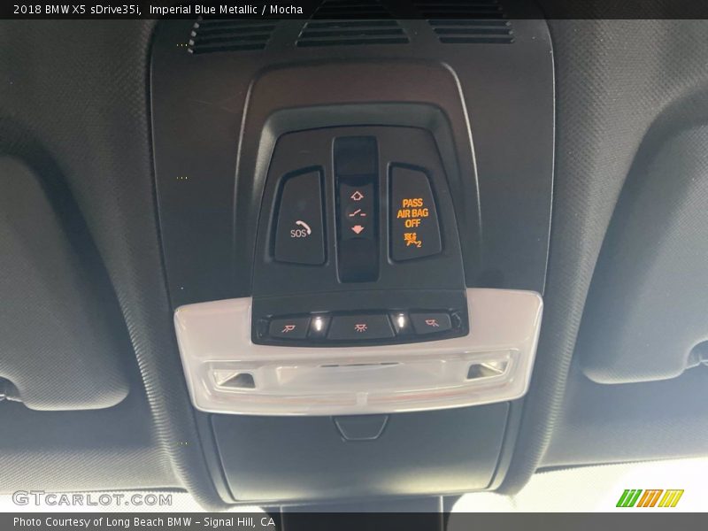 Imperial Blue Metallic / Mocha 2018 BMW X5 sDrive35i