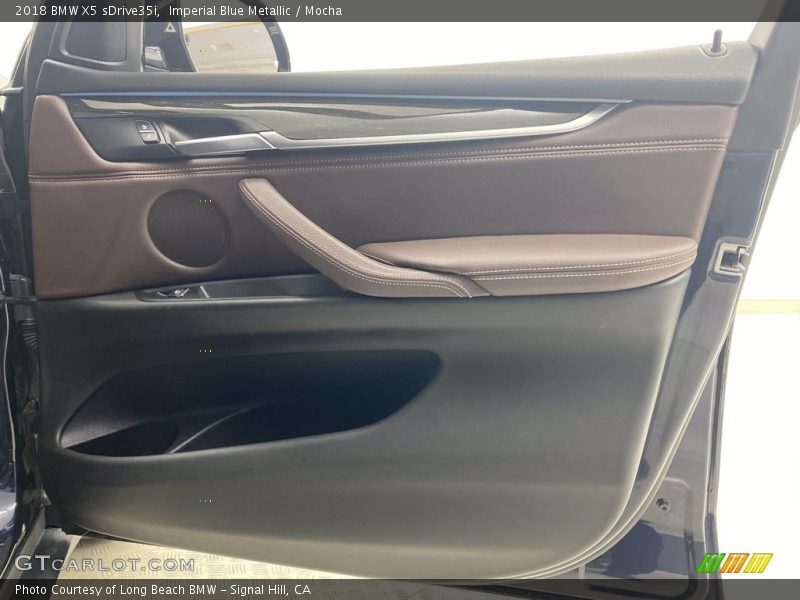 Imperial Blue Metallic / Mocha 2018 BMW X5 sDrive35i