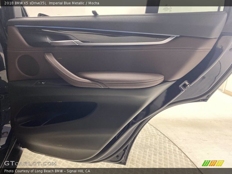 Imperial Blue Metallic / Mocha 2018 BMW X5 sDrive35i